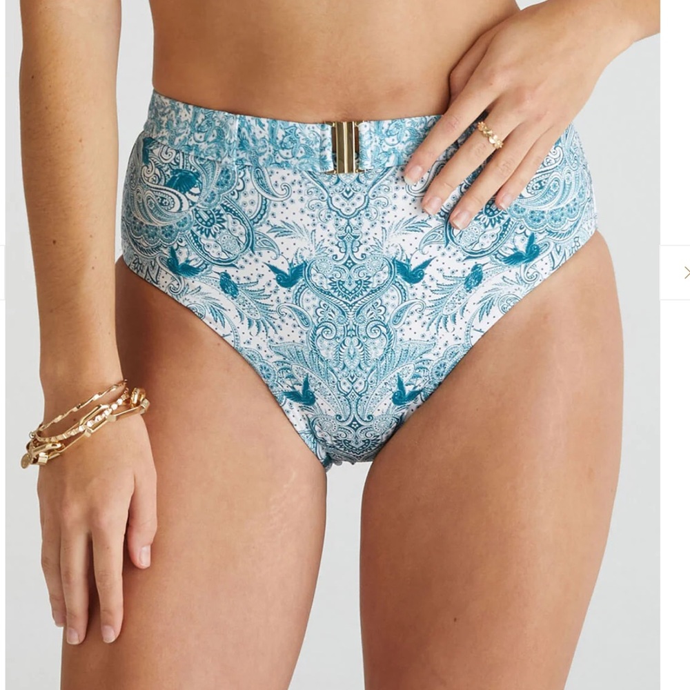 Aqua Blu Eternal Print Marilyn High Waist Bottom